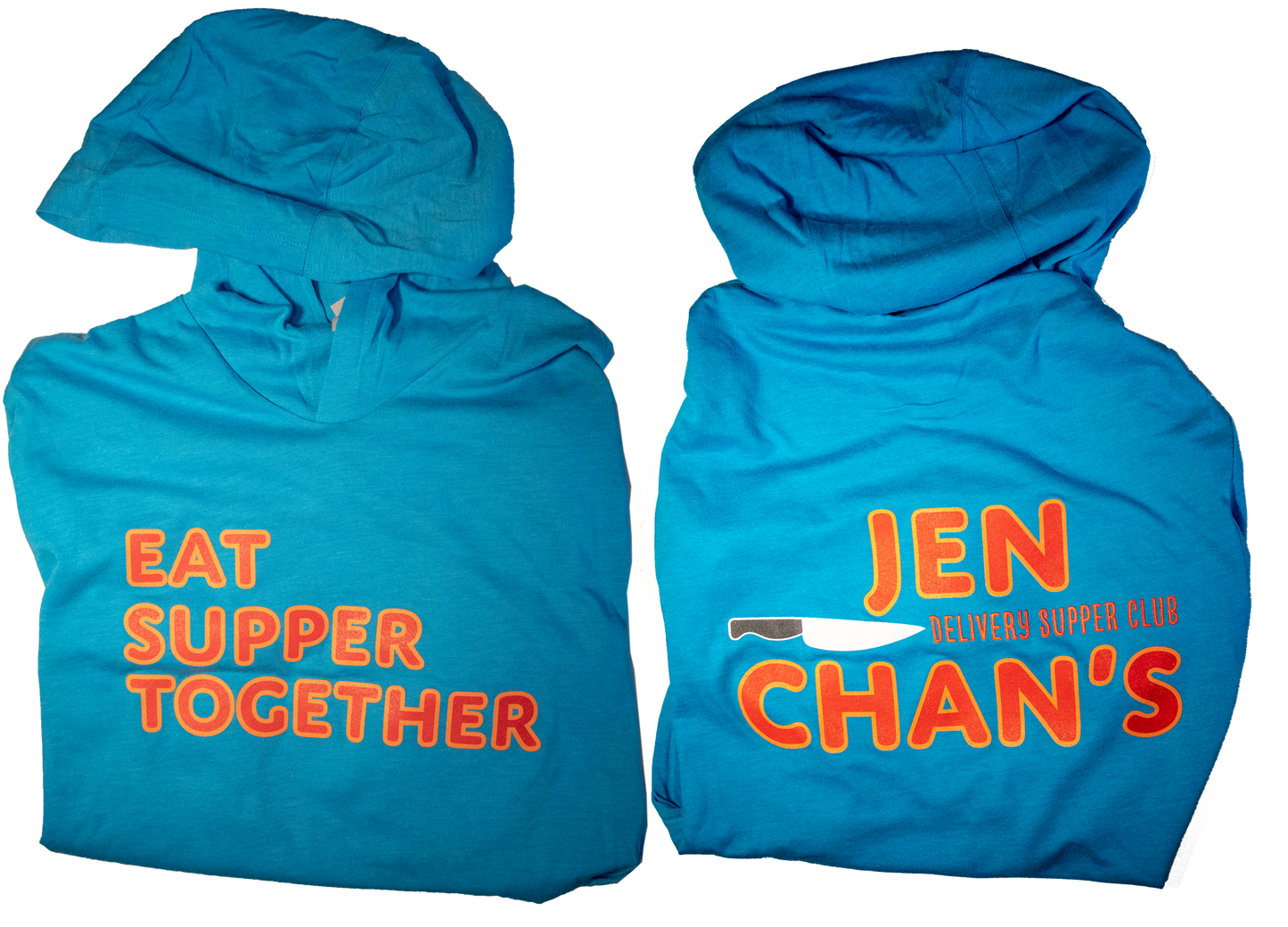 JenChan's Hoodie THIS. IS. THE. SOFTEST. HOODIE. EVER. Next Level Triblend blue hoodie
