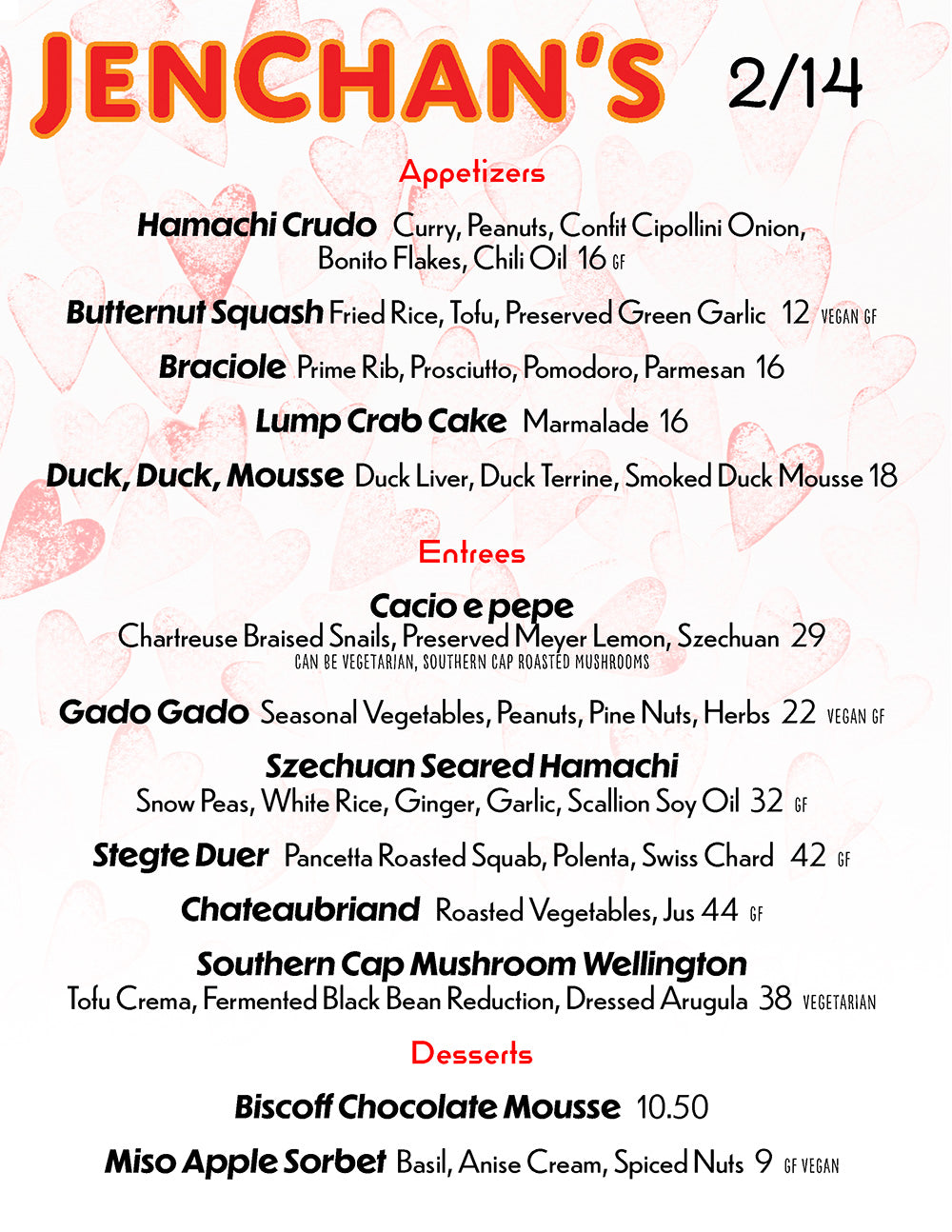 JenChan’s: Restaurant, Prepared Meals, and Caterer – JenChan's Delivery ...