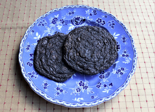 Miso Black Chocolate Chip Cookies