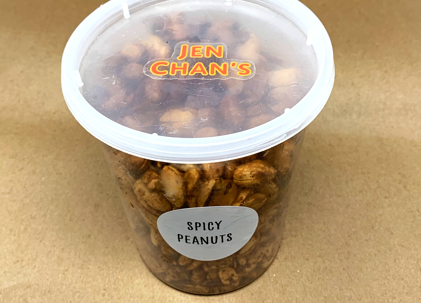 JenChan's in House Spicy Peanuts As Featured in Atlanta Magazine  Choose from one quart or one pint of our made in house Spicy Peanuts Contains Soy Sauce