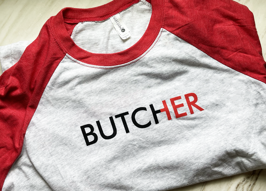 Butcher Baseball Tee's