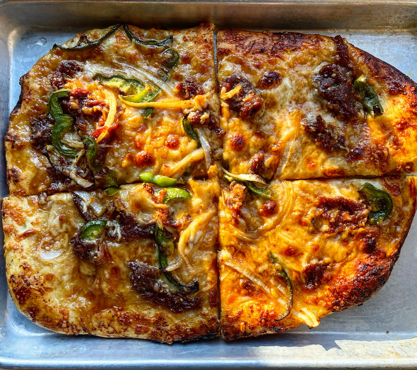 Mongolian Beef Pizza