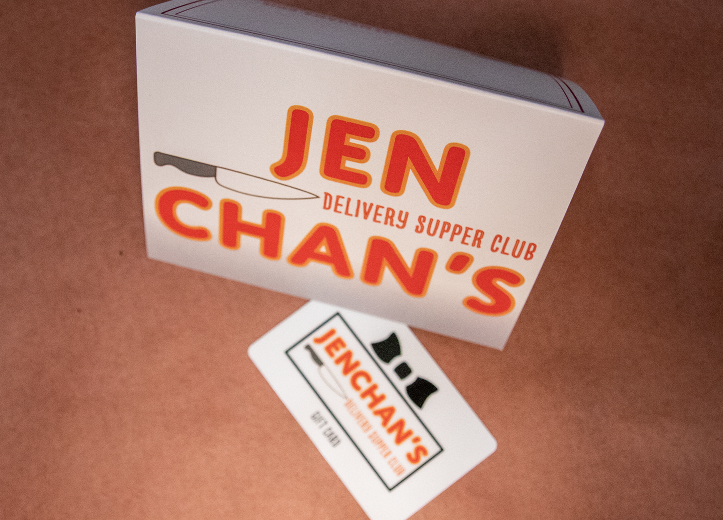 JenChan's physical gift card - Delivered in a handwritten card, the old fashioned way. 