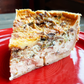 Mushroom, Smoked Gouda, and Leek Quiche