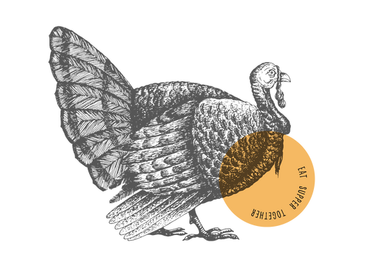 Thanksgiving Dinner Plate